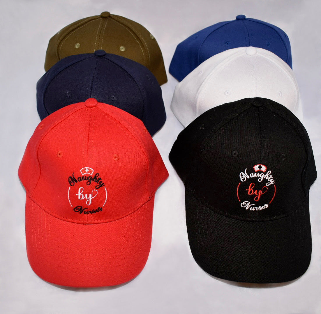 Naughty by Nurses Ball Caps
