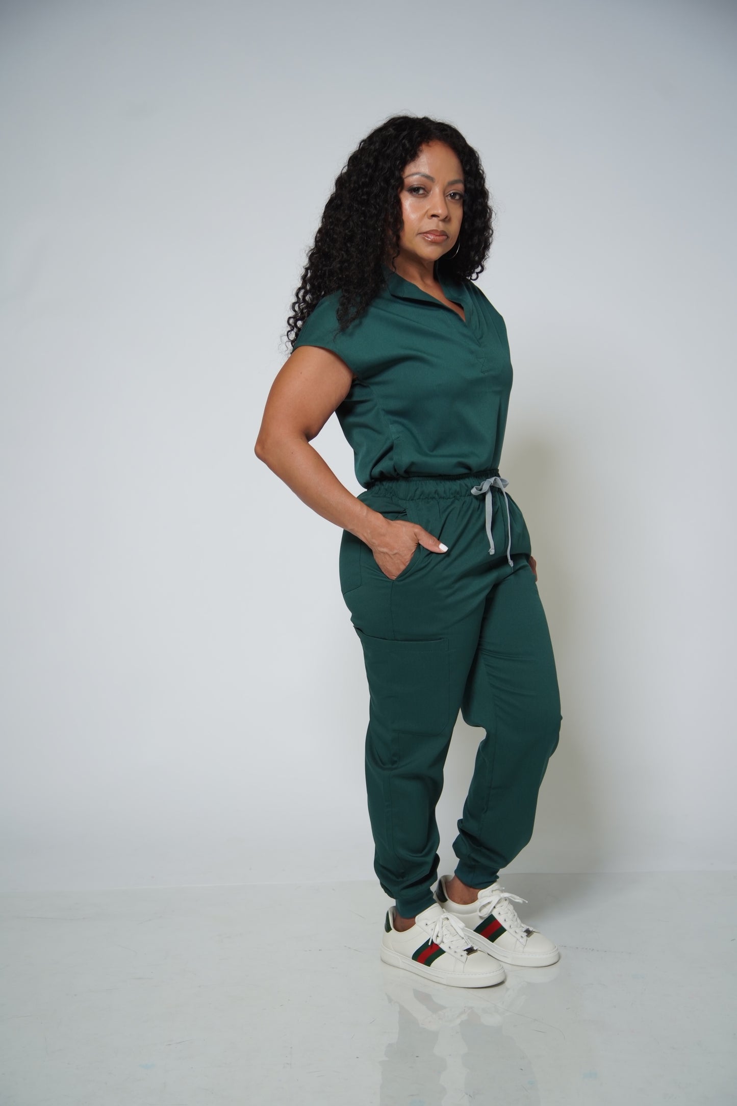 Healing Hunter Green Scrub Pants