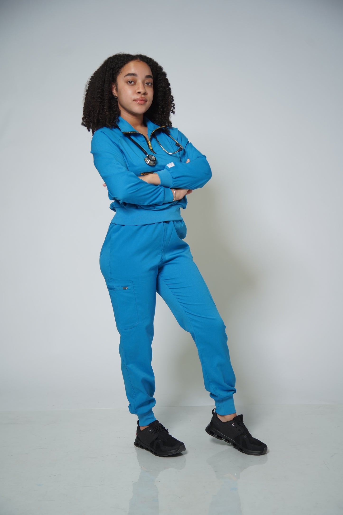Tourniquet Turquoise Jogger Set
