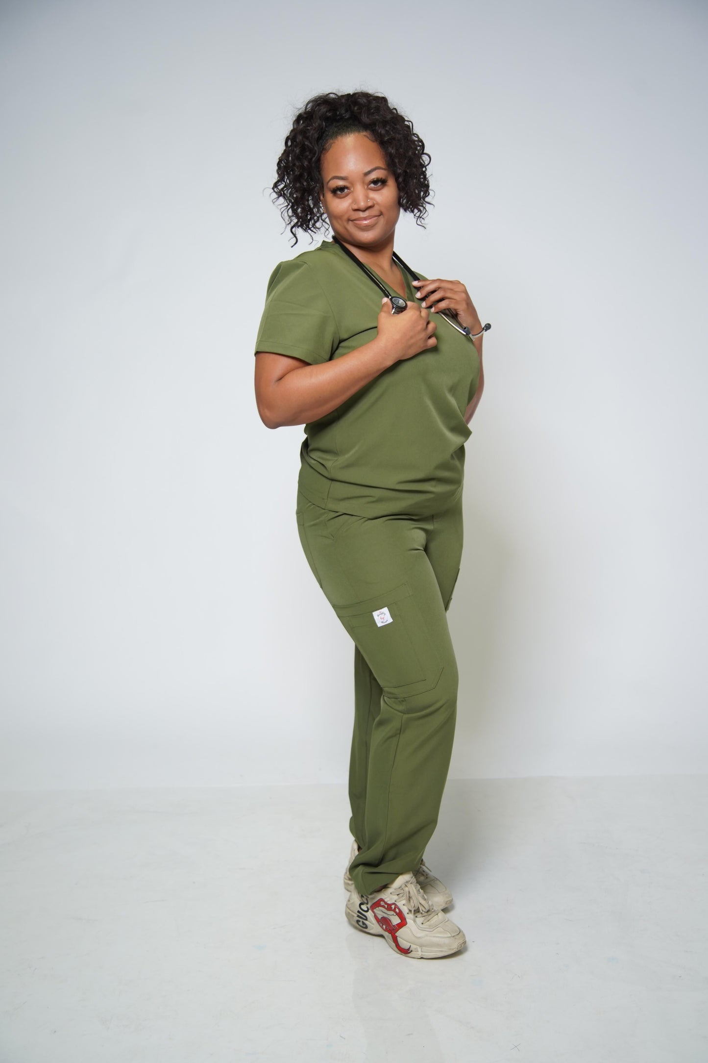 Mens GI Green Scrub pants