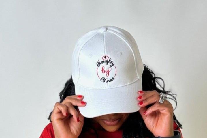 Naughty by Nurses Ball Caps