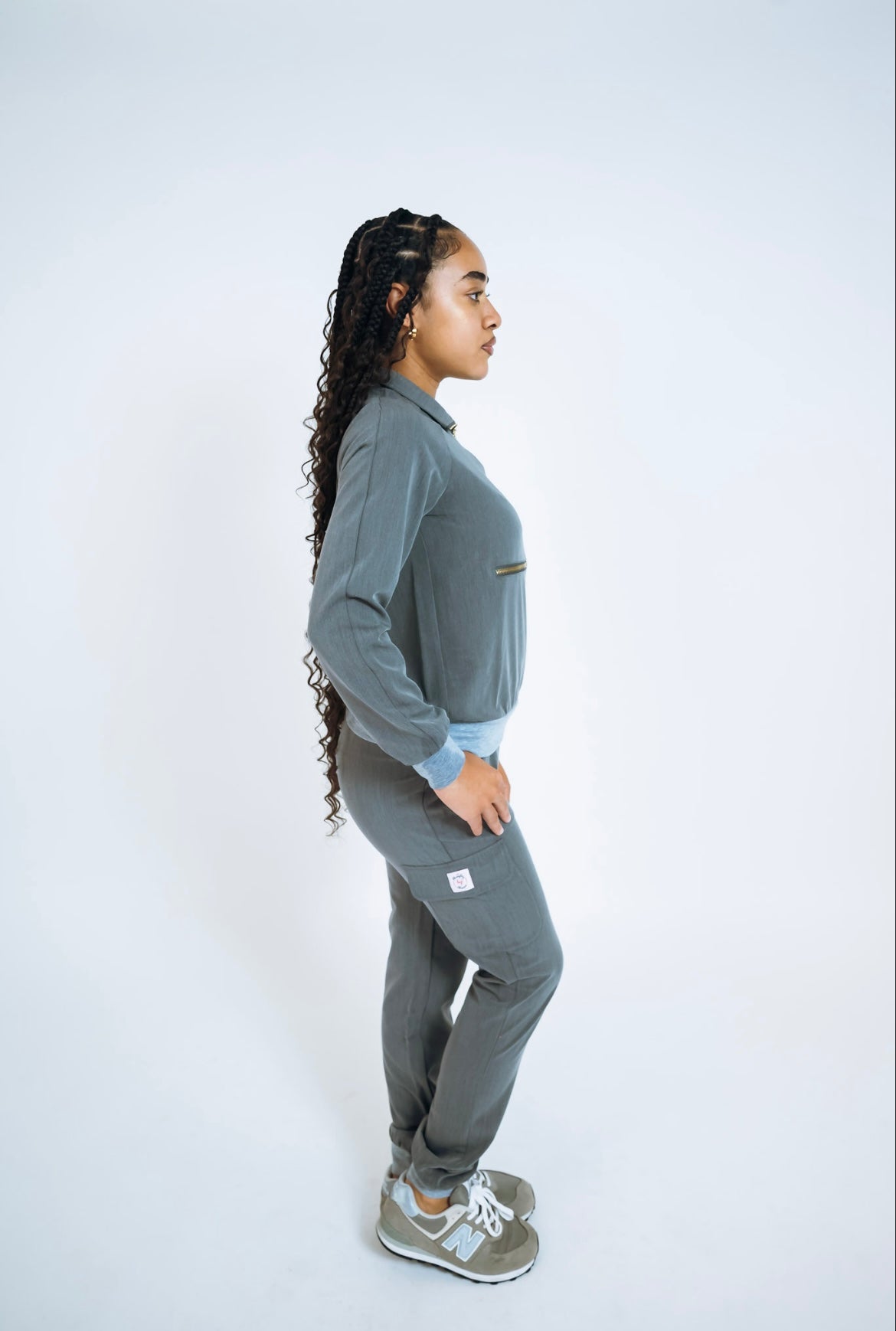 Geriatric Gray Jogger Set