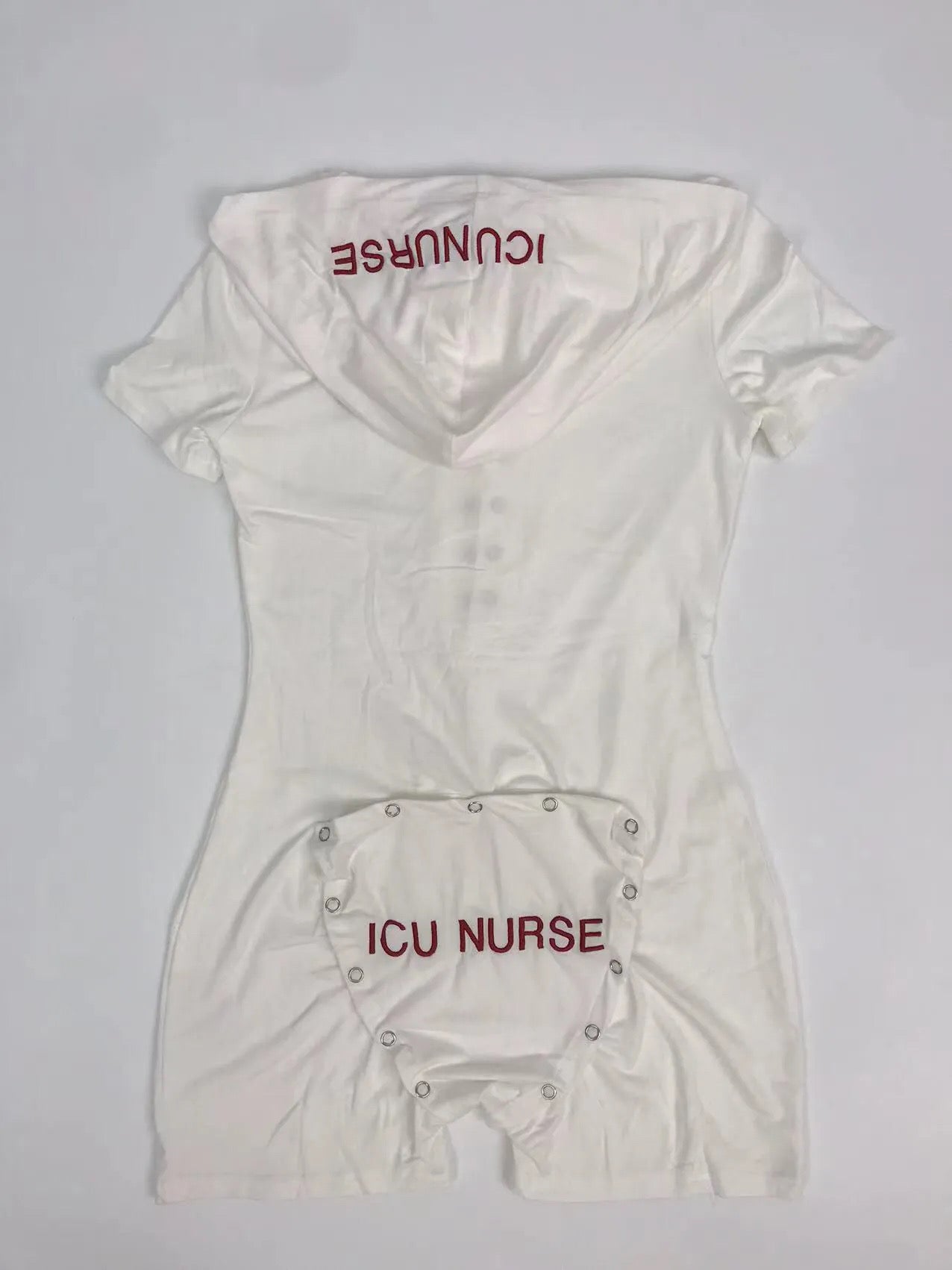 Nurse Novelty White Pajamas