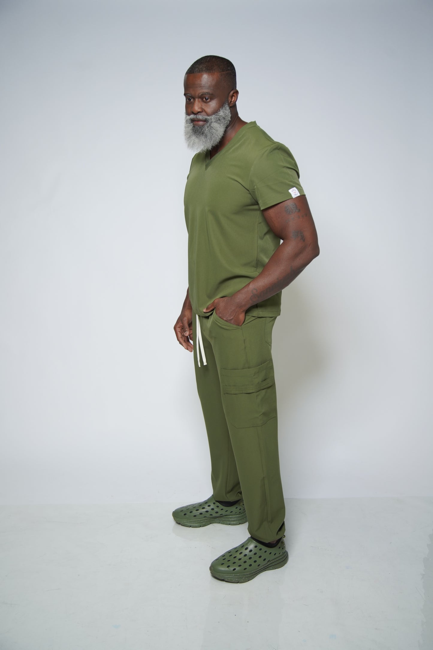 Mens GI Green Scrub pants