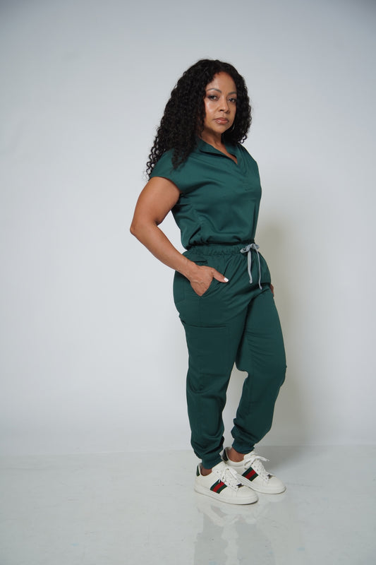 Healing Hunter Green Scrub Pants