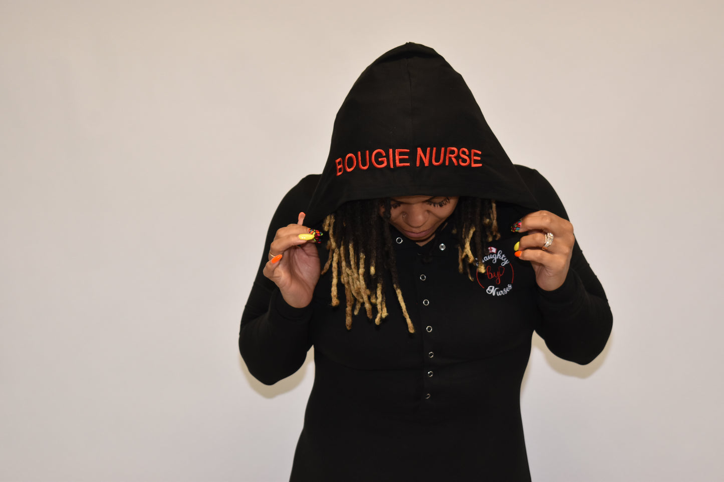 Nurse Novelty long-sleeve shorts pajamas