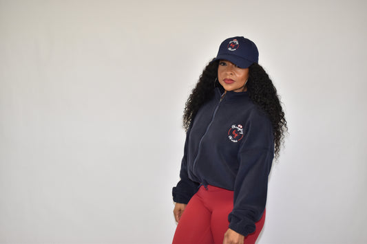 Naughty Cropped Fleece Jacket